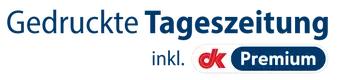 Gedruckte Tageszeitung Logo
