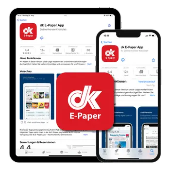 Smartphone - dk E-Paper im Play Store