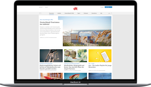 Delmenhorster Kreisblatt Website